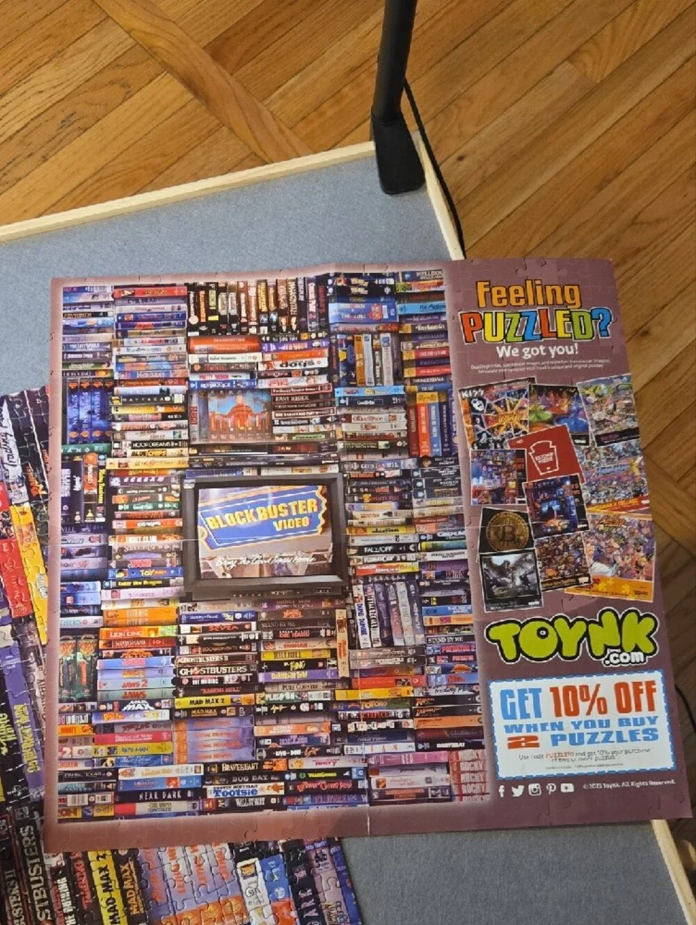 Blockbuster-Themed Puzzle